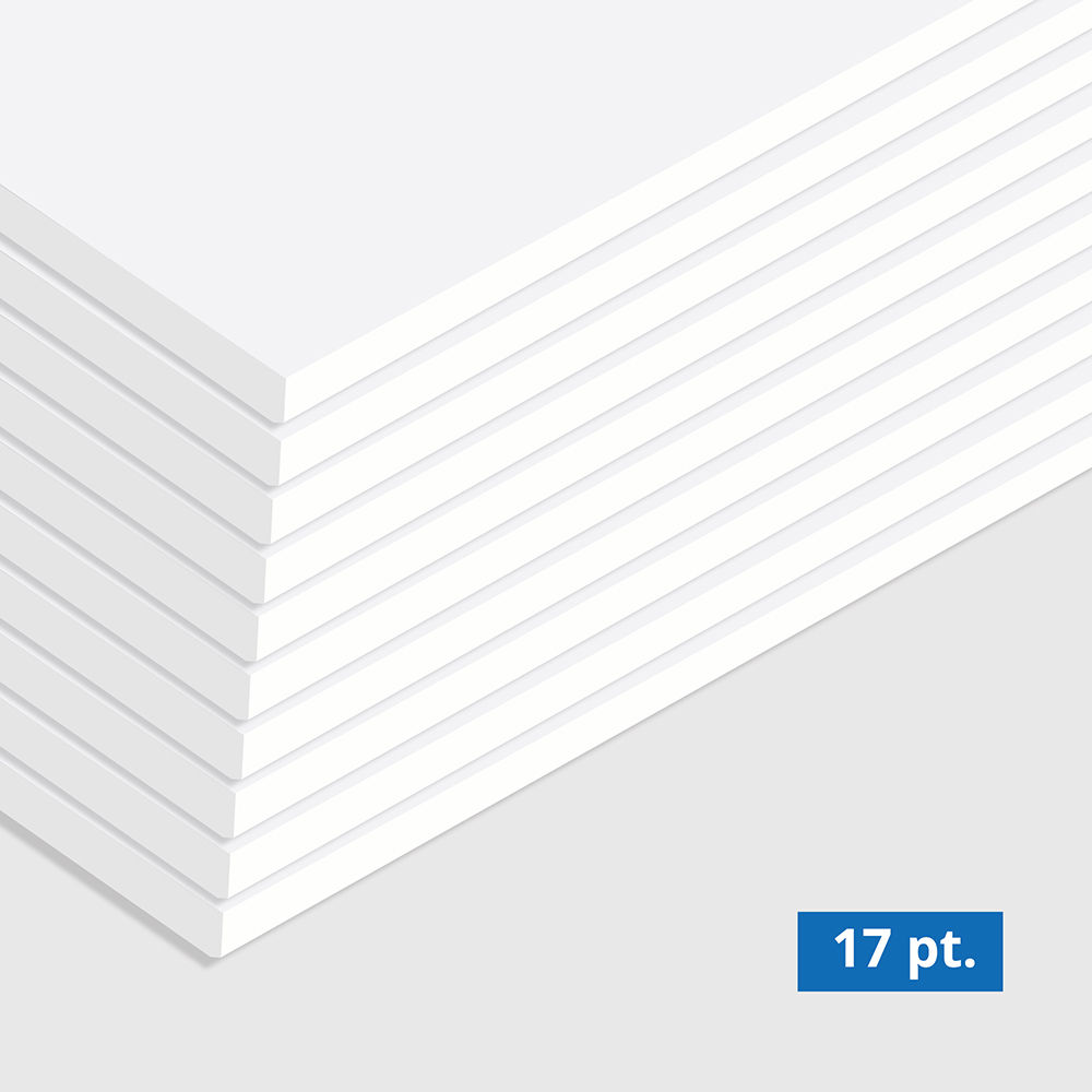17 pt. Cardstock 17 pt. Cardstock Postcards
